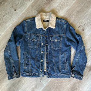 Diesel lined denim jacket. Men's Large.